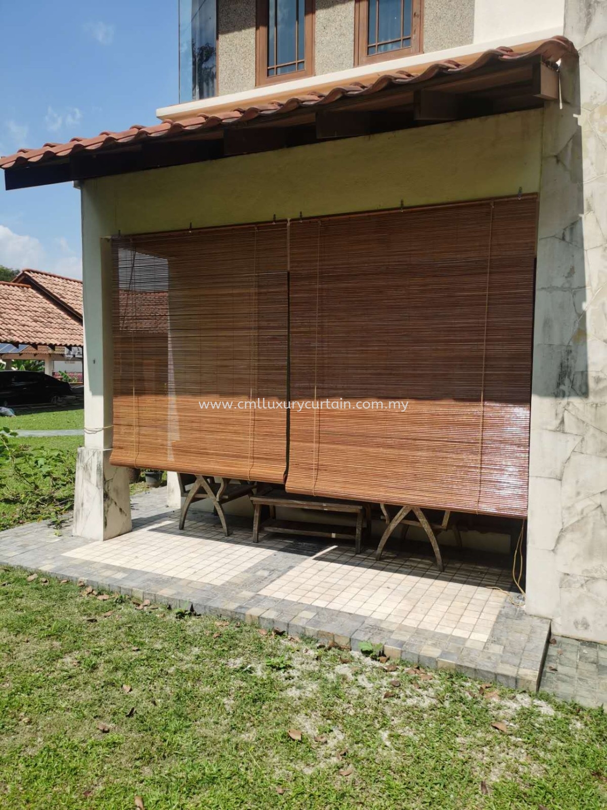 Outdoor Bamboo Blind