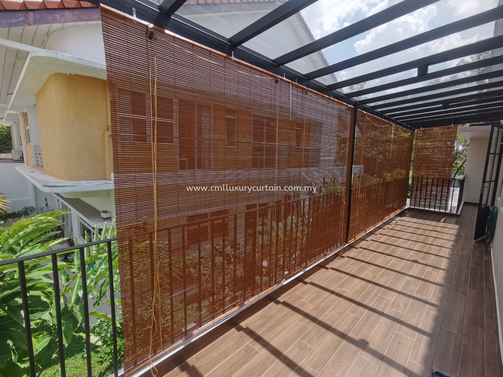 Outdoor Bamboo Blind