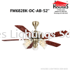 SAPPHIRE FM6828K-DC-AB (52") Sapphire Ceiling Fan Ceiling Fan