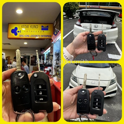 Professional copy Honda CR-Z car key remote control