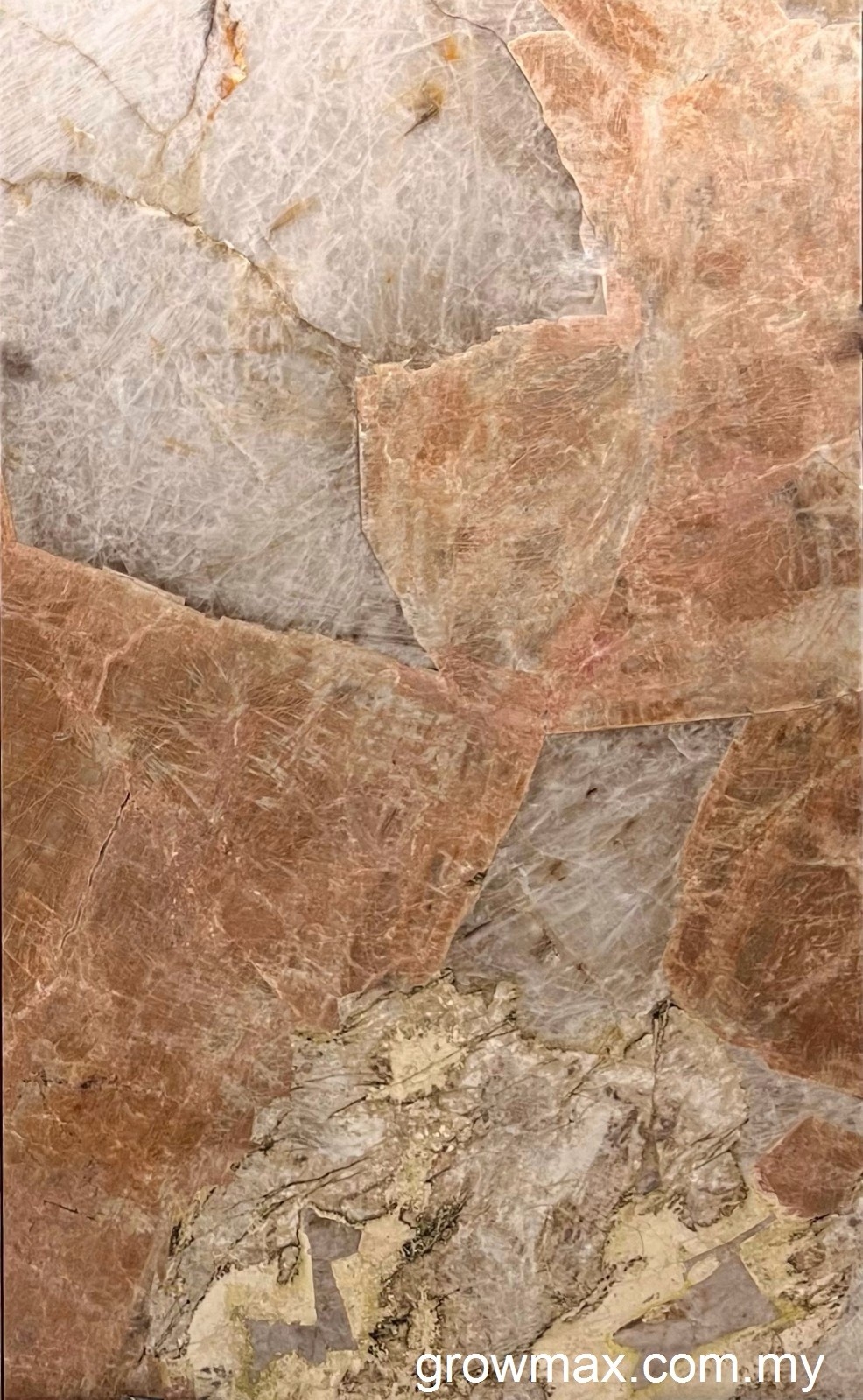 Patagonia Arancia Quartzite Batu Kuarzit Siri Mewah Seni Batu & Contoh Pilihan Corak Warna  Carta Pilihan Warna Corak