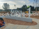 3D Aluminium Box Up Giant Road Signage  Aluminum Big 3D Box Up Lettering Sigange