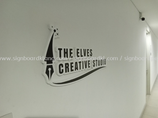 The Elves Creative Studio 3D PVC Cut Out Lettering Indoor Signage At Kuala Lumpur 