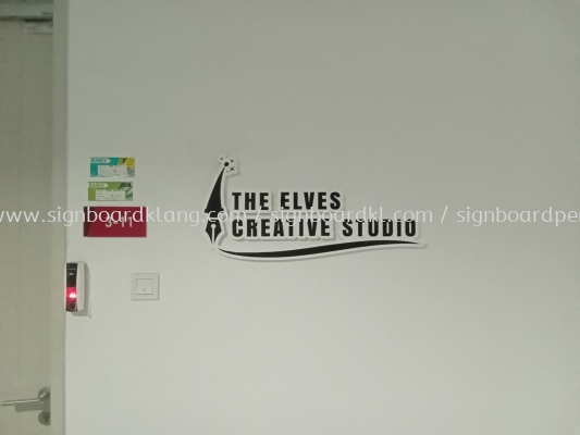 The Elves Creative Studio 3D PVC Cut Out Lettering Indoor Signage At Kuala Lumpur 