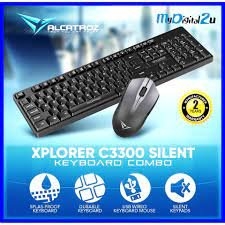 XPLORER C3300 SILENT KEYBOARD COMBO