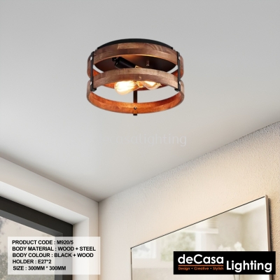 RUSTIC CEILING LIGHT (M920)