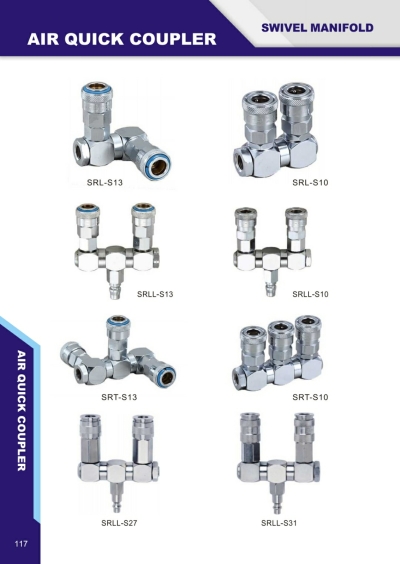 THB Swivel Manifold ( c/w Couplers ) 