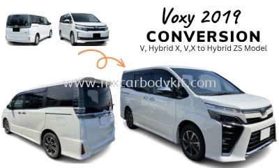 TOYOTA VOXY 2019 V, HYBRID X, V, X CONVERT TO HYBRID ZS MODEL