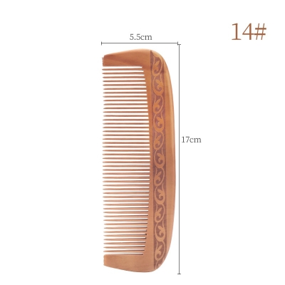 Wooden Hair Comb #14