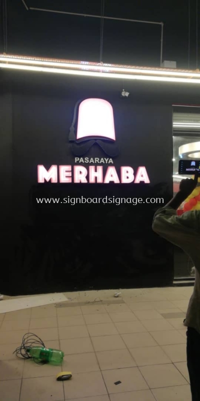 Indoor Signage# Signboard Counter # Reception Signage # Signboard Indoor with LED Light#  Indoor Box Up Signage