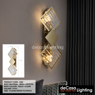 CRYSTAL WALL LIGHT (2304)