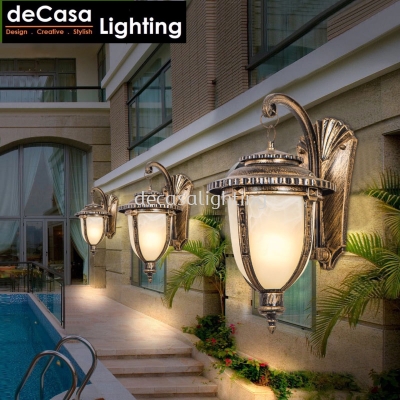 Outdoor Wall Light - Classic Type Lampu Dinding Luar