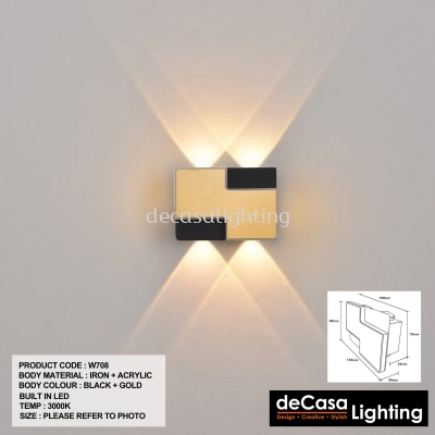 INDOOR LED WALL LIGHT (W708)