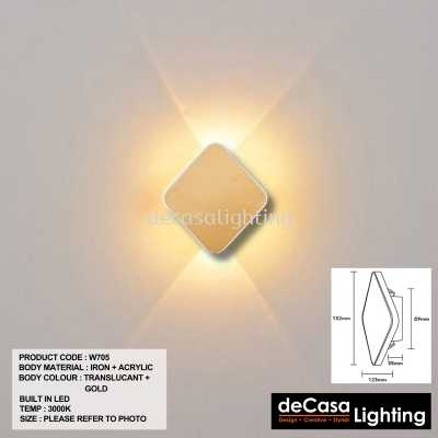 INDOOR LED WALL LIGHT (W705)