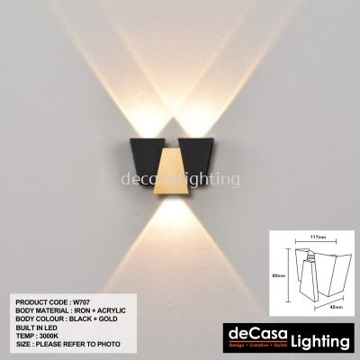 INDOOR LED WALL LIGHT (W707)
