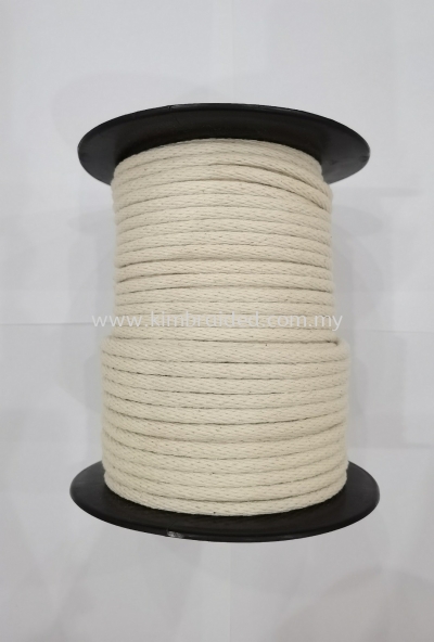 Solid Braid 100% Cotton Rope