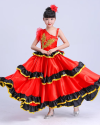 K4705 Spanish Girl 540 Costume Concert Costume Puppets / Costume