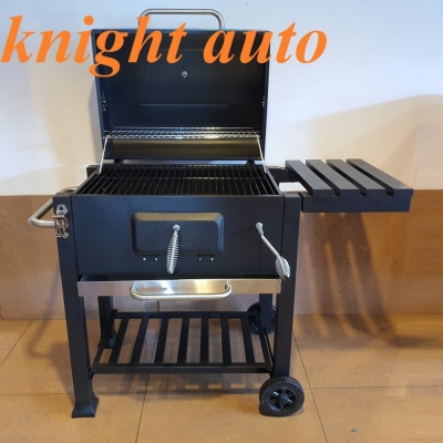 Charcoal BBQ Grill / Outdoor Barbecue Trolley ID33287