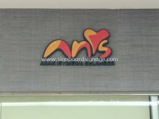 Indoor Signage # Corridor Signboard # Indoor Signboard 3D Box Up Without Light # Signboard Shopping Mall