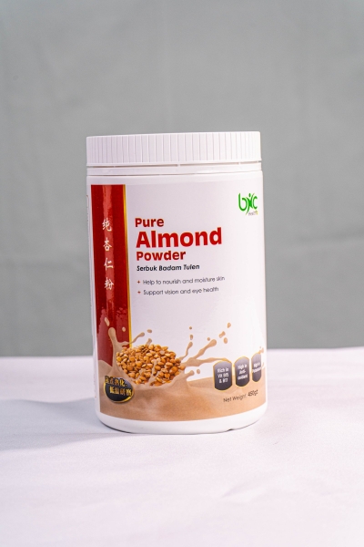 BNC PURE ALMOND POWDER 450G/CAN 