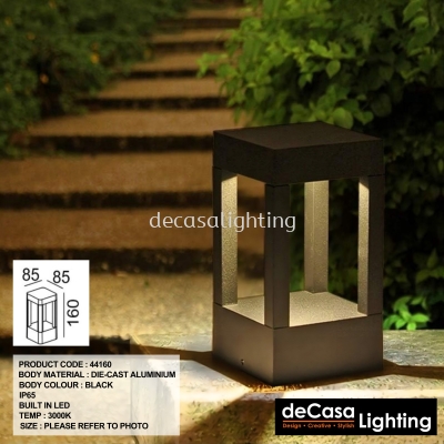 OUTDOOR GARDEN BOLLARD LIGHT (44160)