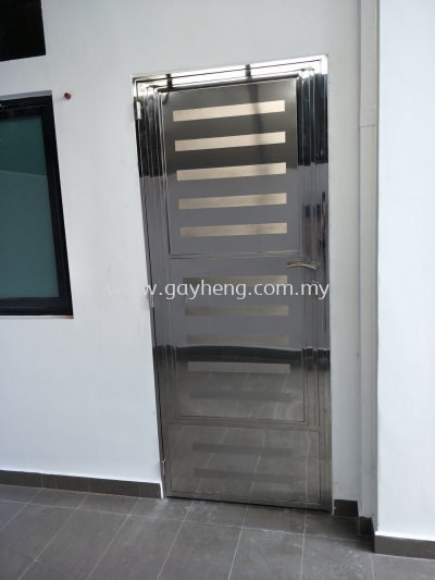 Stainless Steel Single Door Grille with Small Sliding Door ׸ֵҶ(С)