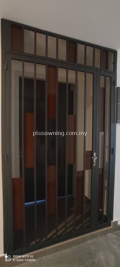 SWING DOOR GRILL @ASTER RESIDENCE, JALAN CHERAS HARTAMAS, CHERAS, KUALA LUMPUR 