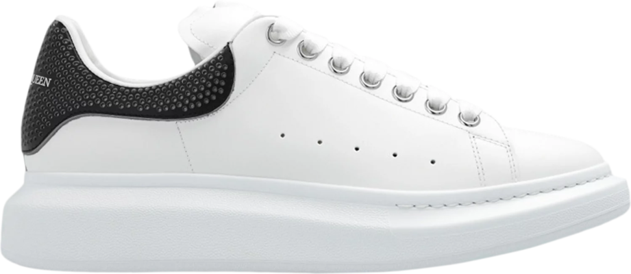 Alexander McQueen Oversized Sneaker 'White Black Perforated Heel'