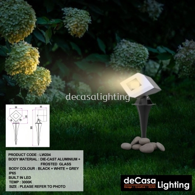 OUTDOOR GARDEN SPIKE LIGHT (LW204)