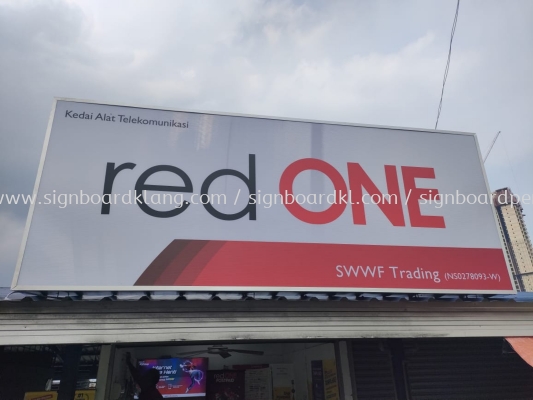 Red One Lightbox Signboard At Kuala Lumpur 