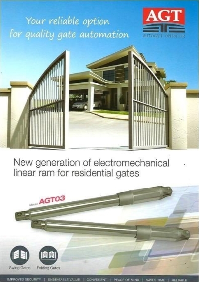 AGT 03 - Stainless Steel Heavy Duty Arm Motor For Swing  Folding Gate