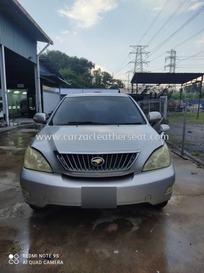 TOYOTA HARRIER STEERING WHEEL REPLACE LEATHER 