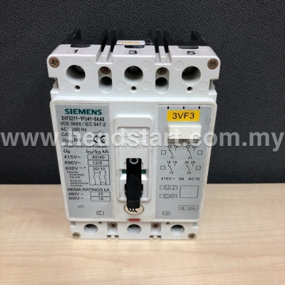 SIEMENS CIRCUIT BREAKER 3VF3211-1FU41-0AA0 MALAYSIA