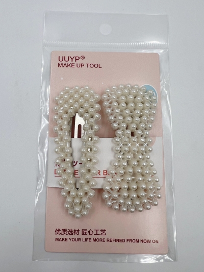 UUYP Pearl Hair Clips 2s 