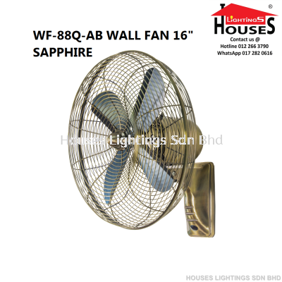 SAPPHIRE WF-88Q-AB WALL FAN 16"