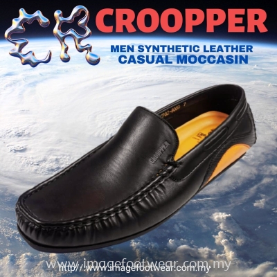 CROOPPER Men Moccasin CM-83-8059 BLACK Colour