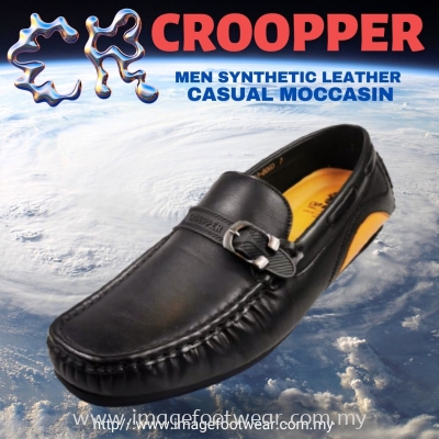 CROOPPER Men Moccasin CM-83-8060 BLACK Colour