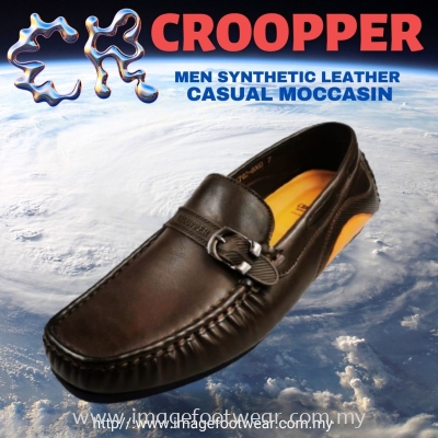 CROOPPER Men Moccasin CM-83-8060 COFFEE Colour