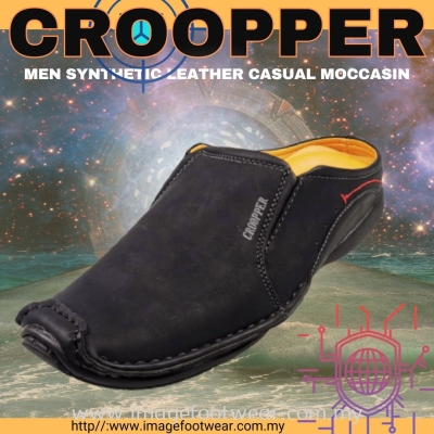 CROOPPER Men Moccasin CM-85-2004 BLACK Colour