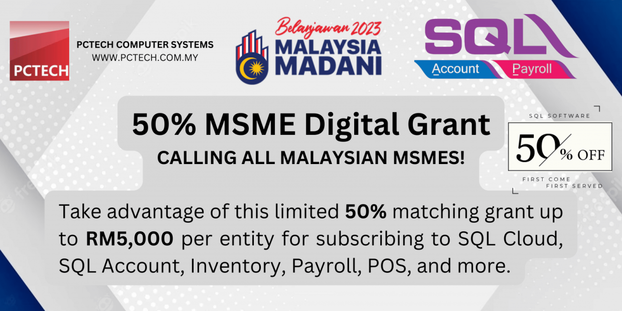 50% MSME Digital Grant!