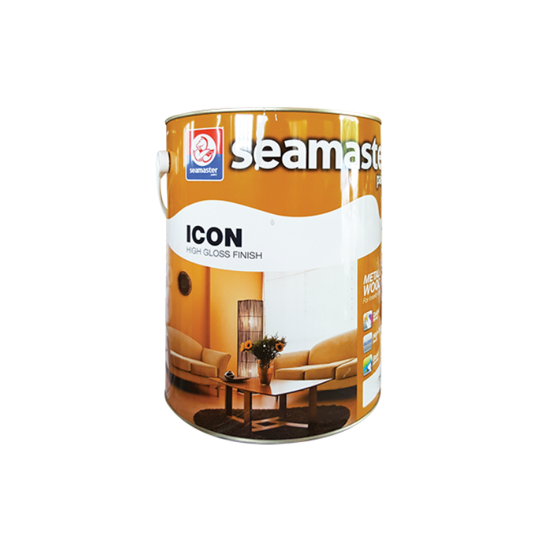 Seamaster Paint - Icon High Gloss Finish 4900 Wood Paints & Metal Paints  Piant Types Choose Sample / Pattern Chart