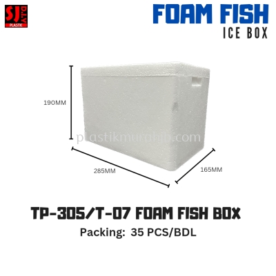 TP-305/T-07 FOAM FISH BOX