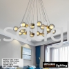 NORDIC RING GLASSBALL PENDANT LIGHT (B1-8211) Designer Pendant Light PENDANT LIGHT