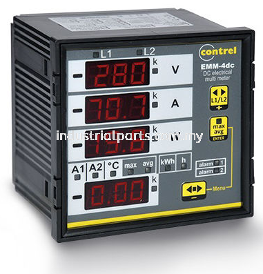 Contrel Elettronica Digital Multimeter EMM-4dc - Malaysia (Perak, Ipoh, Pasir Gudang, Miri, Sandakan)