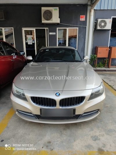 BMW Z4 SEAT REPLACE LEATHER, LOGO & ARM REST SPRAY