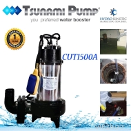 TSUNAMI  CUT1500A SUBMERSIBLE CUTTER PUMP (AUTOMATIC)