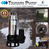 Tsunami MBF1500T Sewage Submensible Pump  1.5kW 2hp 415V