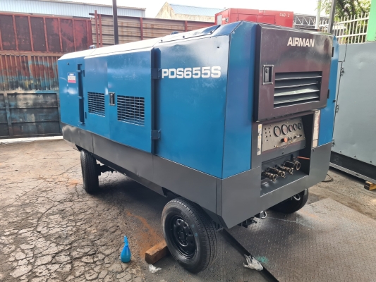 Used AIRMAN 655cfm @ 102psi Air Compressor