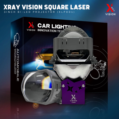 Xray Vision Square Laser 3inch BI-LED Headlight System #XLP001