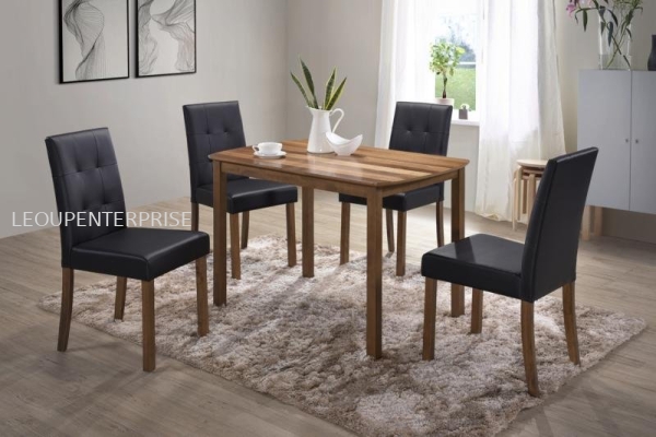 DINING SET LU1316-T & LU7113-PC